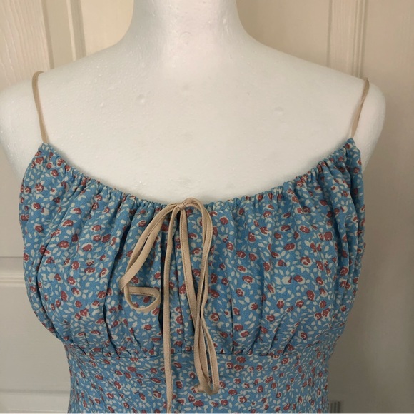 NWT Cotton Candy LA Blue Floral Dress - Picture 2 of 10